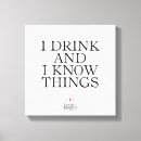 Search for game of thrones canvas prints Typography