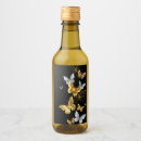 Search for butterfly wine labels Black