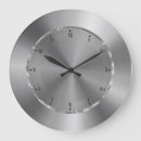 Search for metal clocks Stainless steel