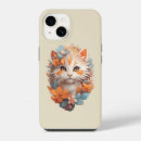 Search for orange cat iphone cases Watercolor