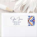 Search for tile return address labels Mediterranean