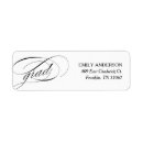 Search for college return address labels High school college university