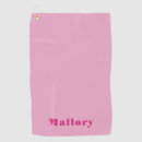 Search for modern trendy golf towels Elegant