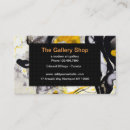 Search for art gallery business cards Modern