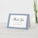 Search for blue and silver thank you cards Simple