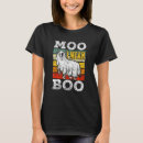Search for moo cow tshirts Halloween