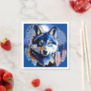 Search for wolf napkins Wild