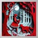Search for little red riding hood art Wolf