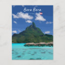 Search for bora bora postcards Mount otemanu