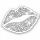 Search for silver lips stickers Metallic
