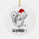 Search for funny squirrel christmas tree decorations Cute