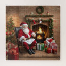 Search for santa vintage puzzles Old