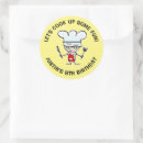 Search for cooking birthday stickers Kids