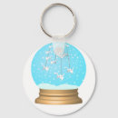 Search for snow globe key rings Snowflakes