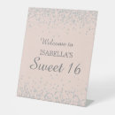 Search for sweet 16 welcome signs Silver