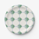 Search for seashell paper plates Coastal
