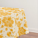 Search for orange and white tablecloths Retro