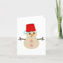 Search for snowman on beach christmas cards Ocean