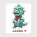 Search for funny dinosaur stickers Xmas