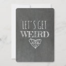 Search for weirdness invitations For him