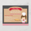 Search for pizza chef birthday invitations Italian