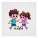 Search for cartoon soccer posters Sports