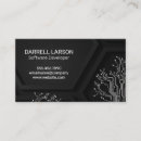 Search for software engineer business cards Circuit board