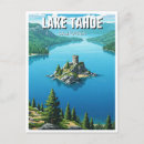 Search for lake tahoe postcards Skier