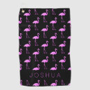 Search for flamingo golf towels Black