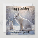 Search for fox birthday cards Snow