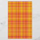 Search for gingham pattern stationery paper Orange