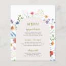 Search for bridal shower menus Wildflowers