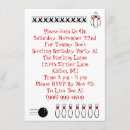 Search for bowling 4x6 invitations Retro