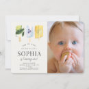 Search for fruit 1st birthday invitations Summer
