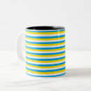 Search for blue and white striped mugs Pattern