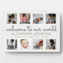 Search for baby name plaques Photo collage
