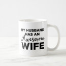 Search for awesome wife mugs Typography