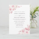 Search for pink watercolor wedding invitations Modern