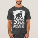Search for chinese zodiac monkey tshirts 2016