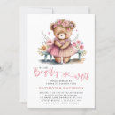 Search for fun baby girl shower invitations Floral