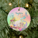 Search for mermaid christmas tree decorations Under the sea