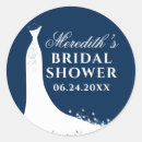 Search for white gown stickers Bridal shower