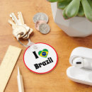 Search for love brazil key rings Heart