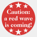 Search for red wave stickers Patriotic