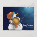 Search for snowmen postcards Illustration
