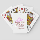 Search for happy birthday playing cards Calligraphy typography elegant