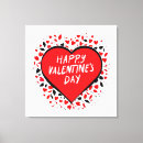 Search for valentines day canvas prints Heart