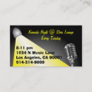 Search for karaoke business cards Concert