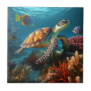 Search for swimming turtle tiles Ocean