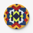 Search for african pattern paper plates Geometric